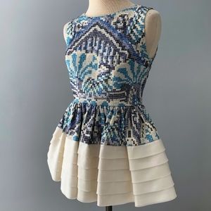 Anthropologie Manish Arora FishFry Kerala Peplum